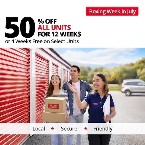 Access Storage - Uxbridge - Port Perry Promotion