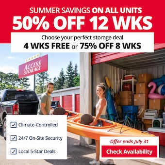 Access Storage - Uxbridge - Port Perry Promotion