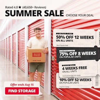 Access Storage - Uxbridge - Port Perry Promotion