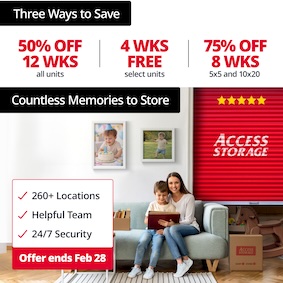 Access Storage - Uxbridge - Port Perry Promotion